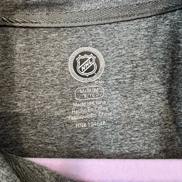 NHL Women’s Gray Heathered Apparel - Picture 2 of 4